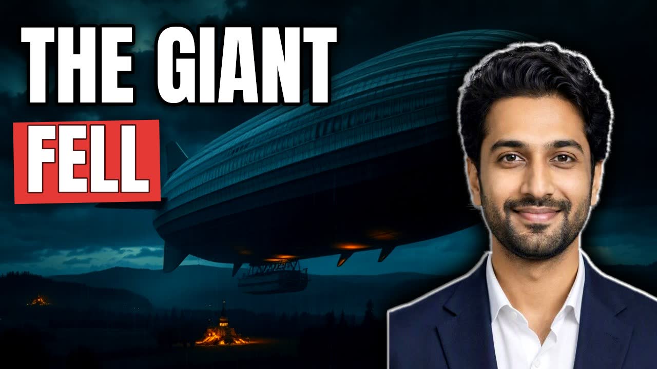 The Giant That Fell on the Way to India | R101 Airship True Story